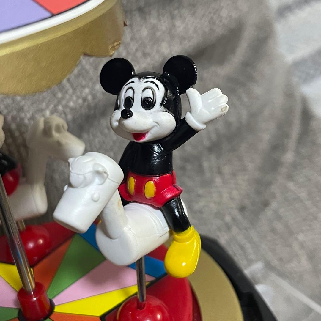 ヴィンテージ　ディズニー　オルゴール　スモールワールド　メリーゴーランド
