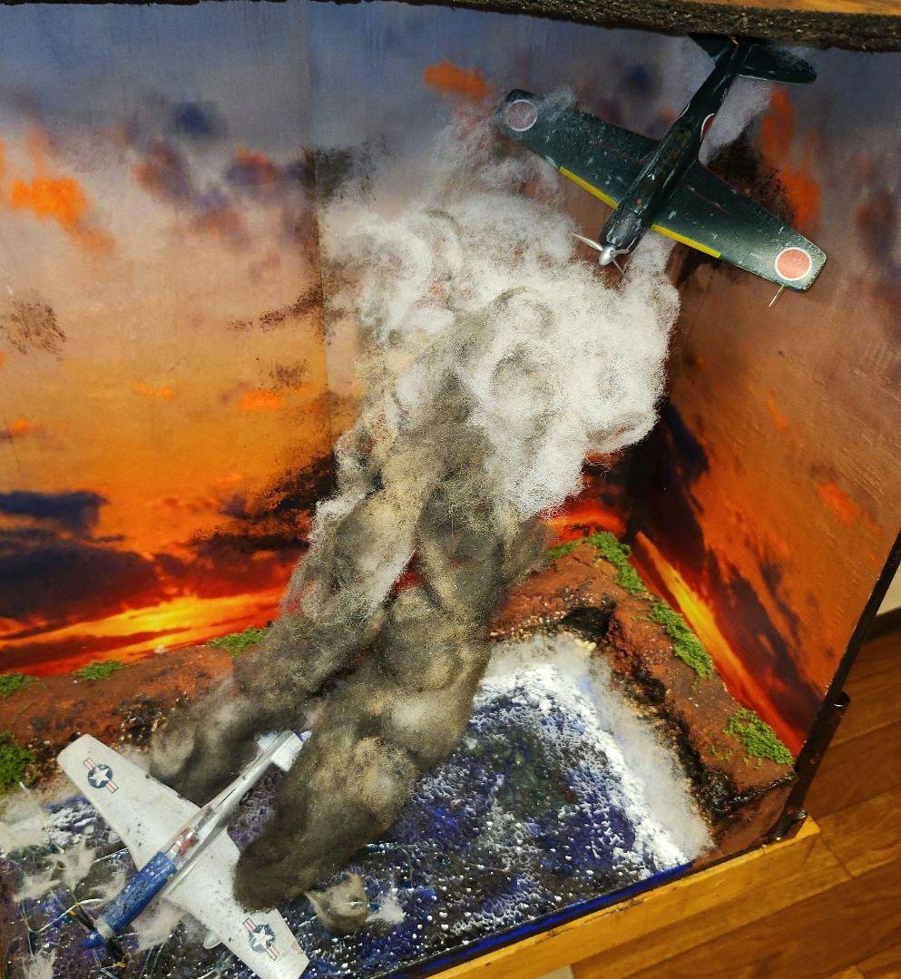 1/72 零戦 玉砕 ジオラマ 靖国 - メルカリ