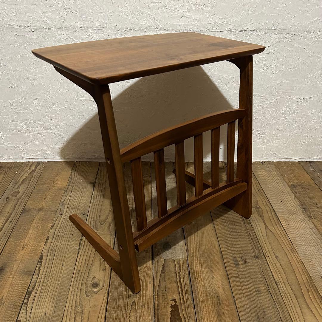 サイドテーブル オーク材