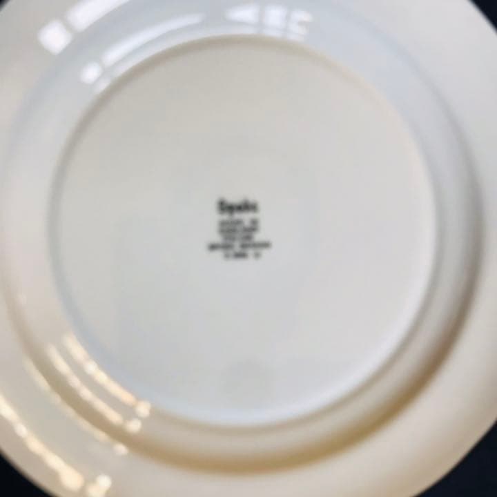 スポード  ブルーイタリアン　19cmプレート  6枚セット