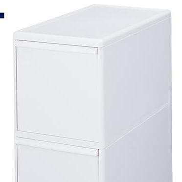 日本製 吉川国工業所　分別引出しステーション　ワイド3段　ブラウン  ホワイト