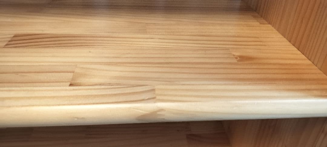 ブロック社　白木棚