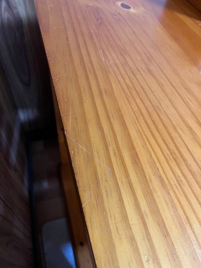 机　勉強机　本棚　引き出し　椅子4点セット