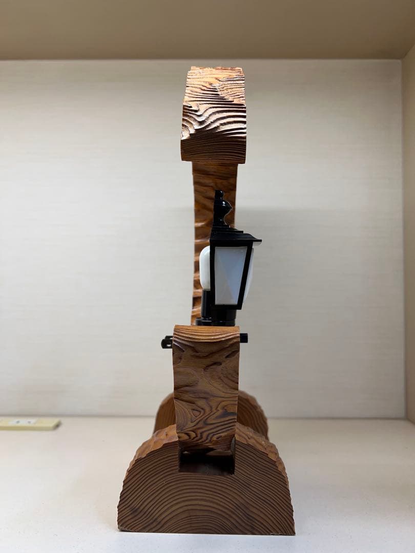 高級 天然 屋久杉 ライト インテリア オブジェ
