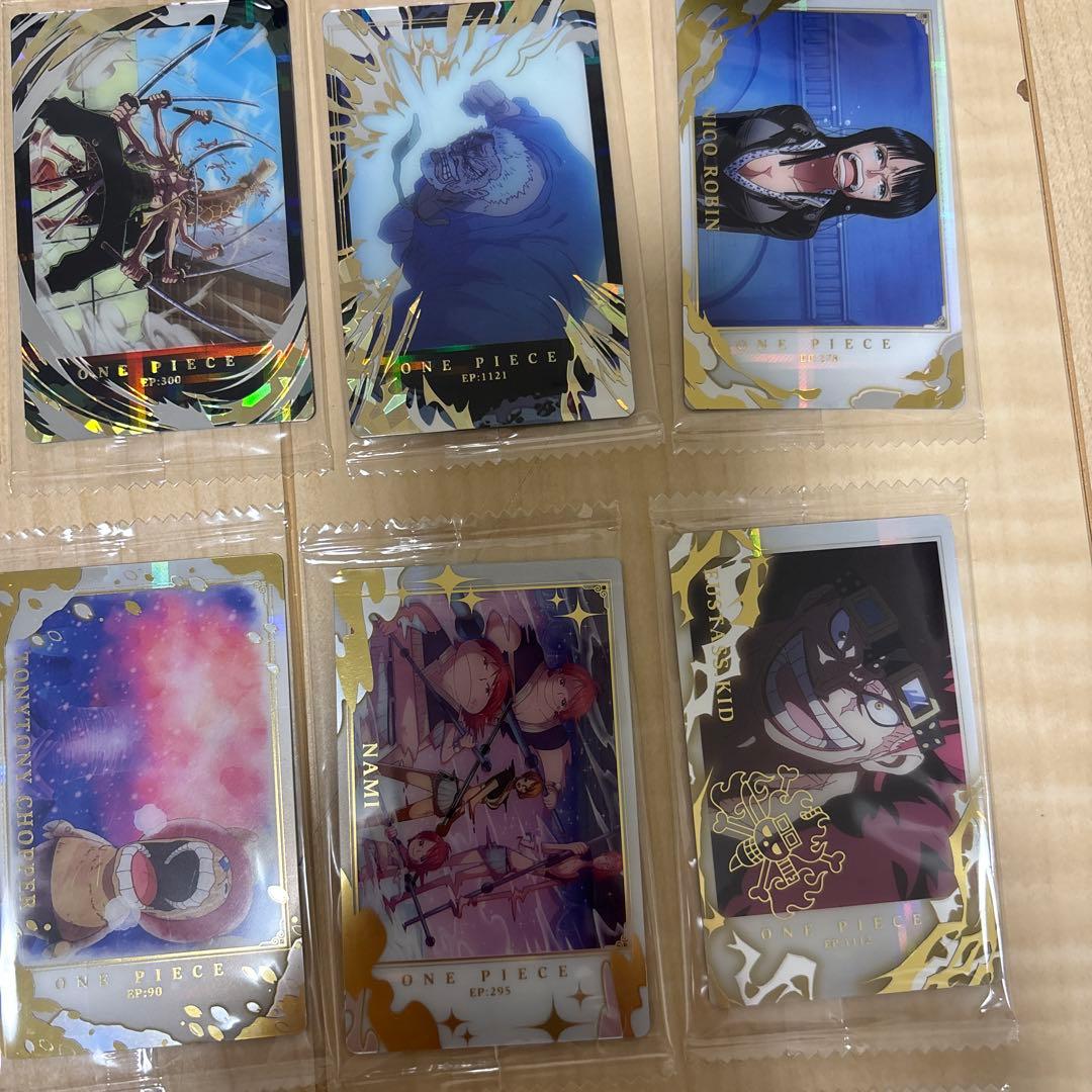 ワンピース ウエハース カード まとめ売り 未開封 - メルカリ