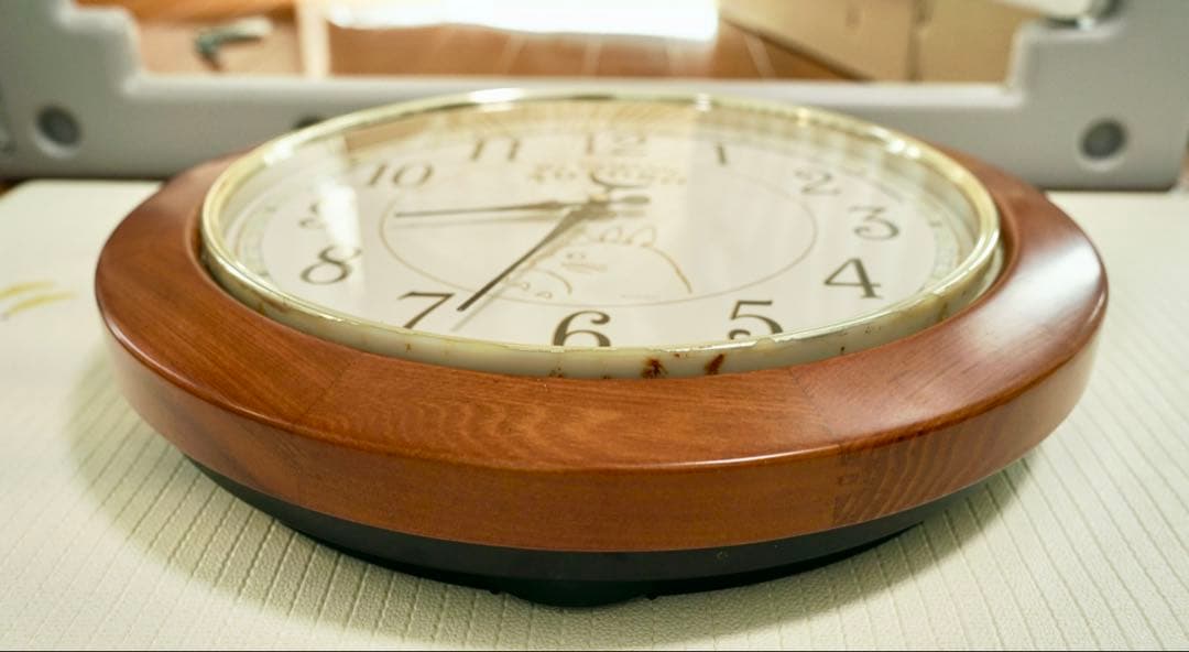 【箱付き完動品】リズム時計工業 トトロ からくり時計 4MH769-M06