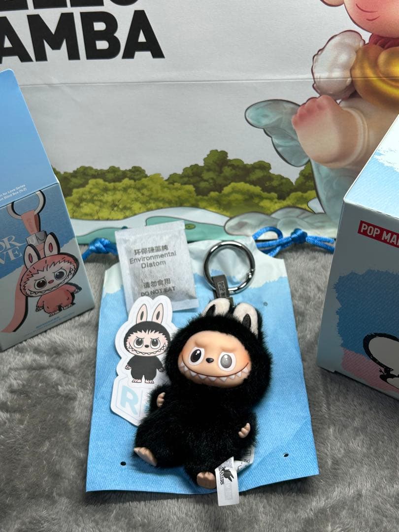 【R】ラブブ ぬいぐるみ イニシャル PIN FOR LOVE 正規品