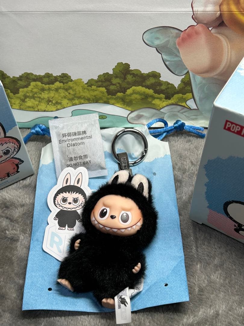 【R】ラブブ ぬいぐるみ イニシャル PIN FOR LOVE 正規品