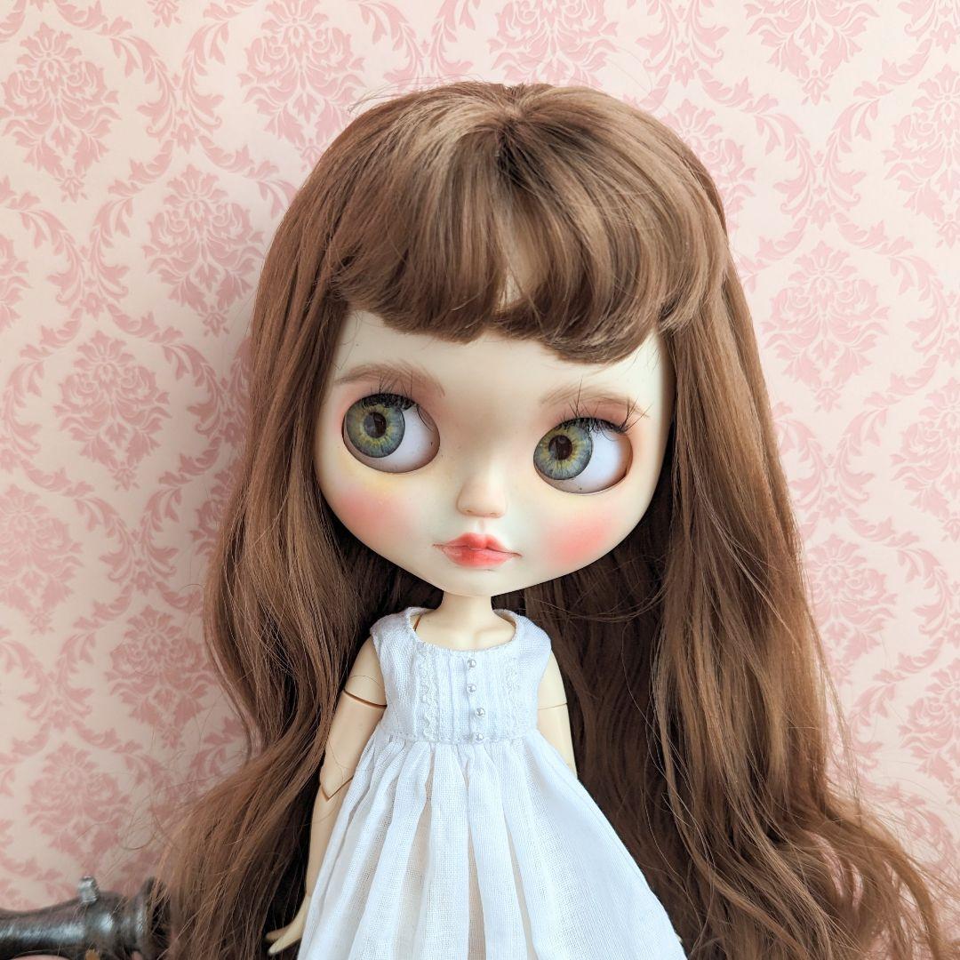 再903※ブライスアウトフィット※ガーゼのノースリーブピンタックワンピース