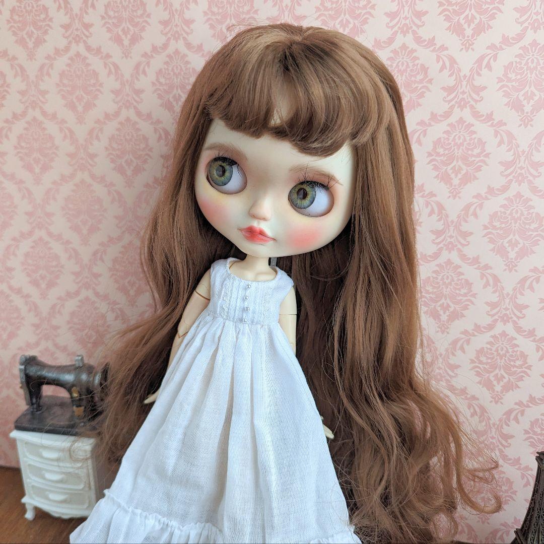 再903※ブライスアウトフィット※ガーゼのノースリーブピンタックワンピース