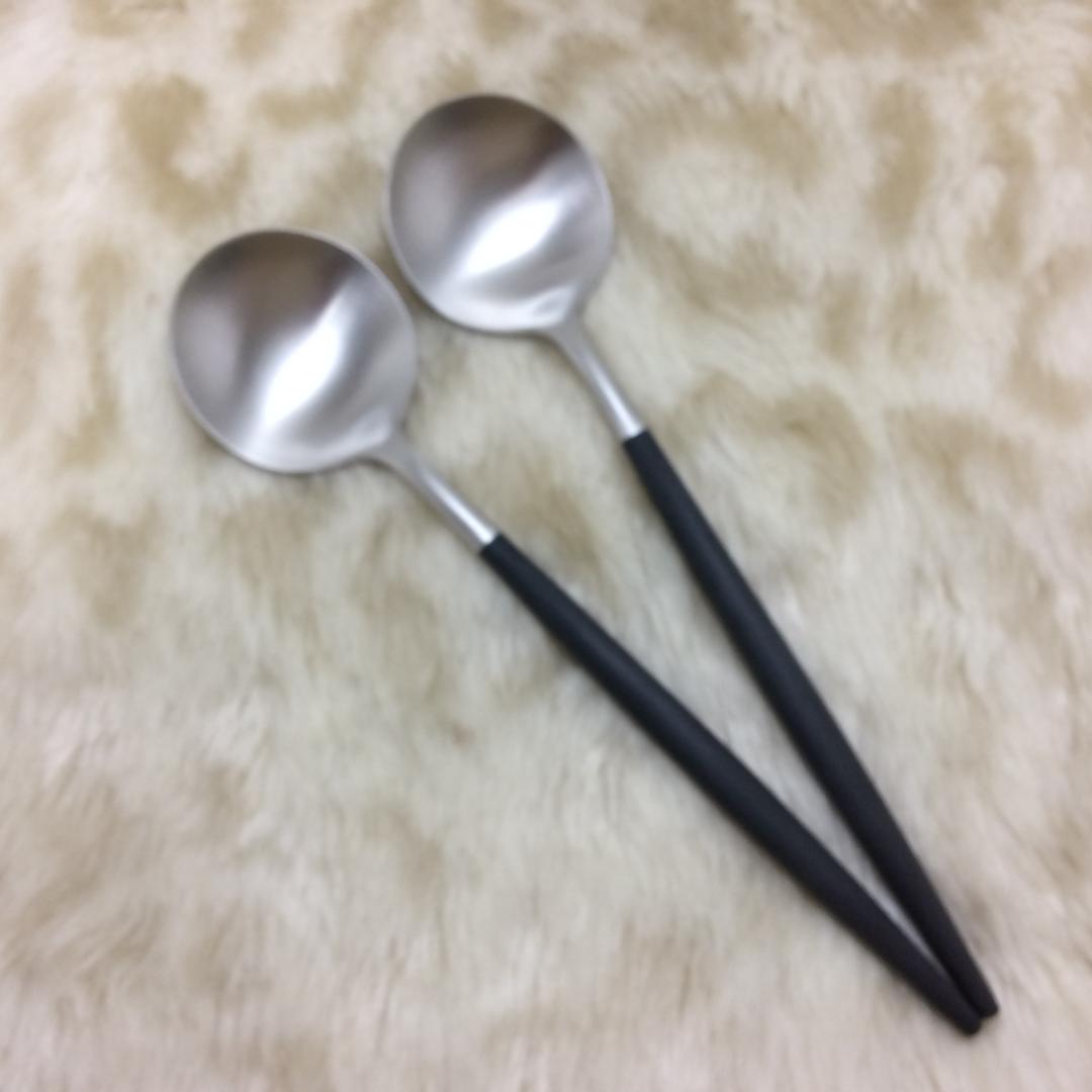 kana　GOA　ブラック＆シルバー　ディナー３種+レスト　計10点