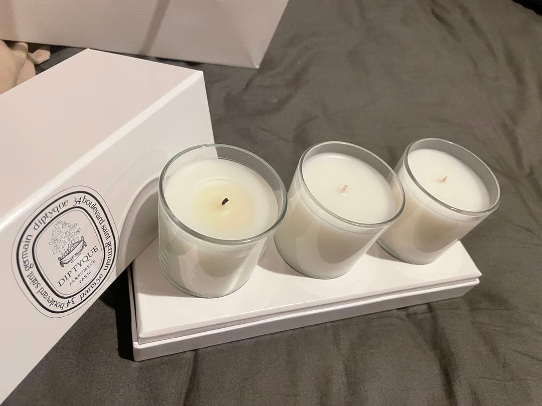 diptypue スモールキャンドルコフレ 3個セット
