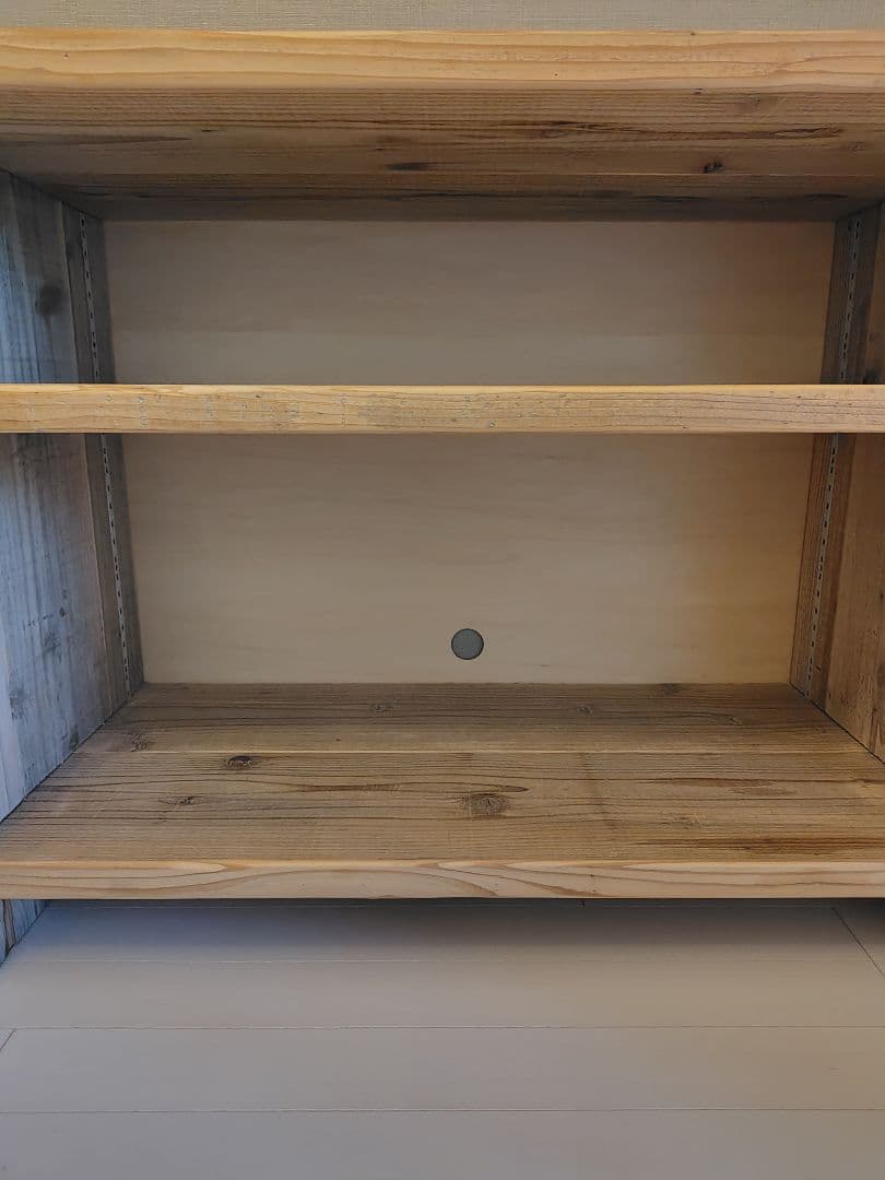 OLD ASHIBA 無塗装 シェルフ セミオーダー 幅860㍉