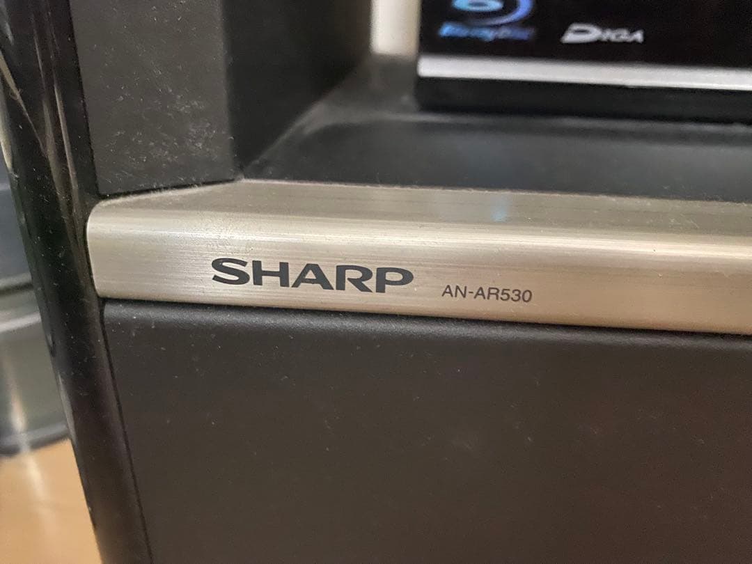 シャープAQUOS 　AN-AR530　シアターラック　取り説リモコン付き　美品