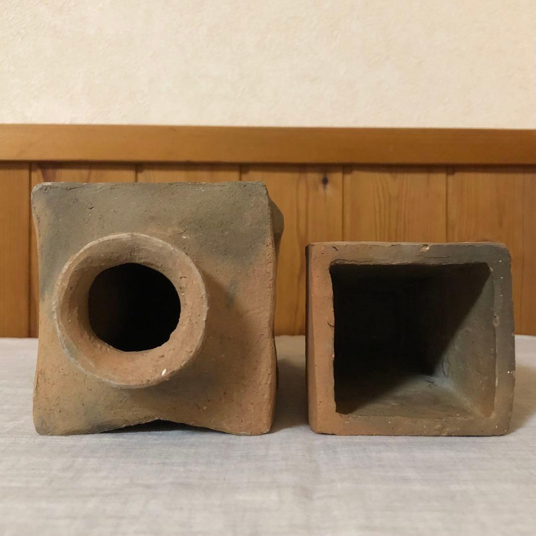 【送料込み】インテリア　置物　土器　花器