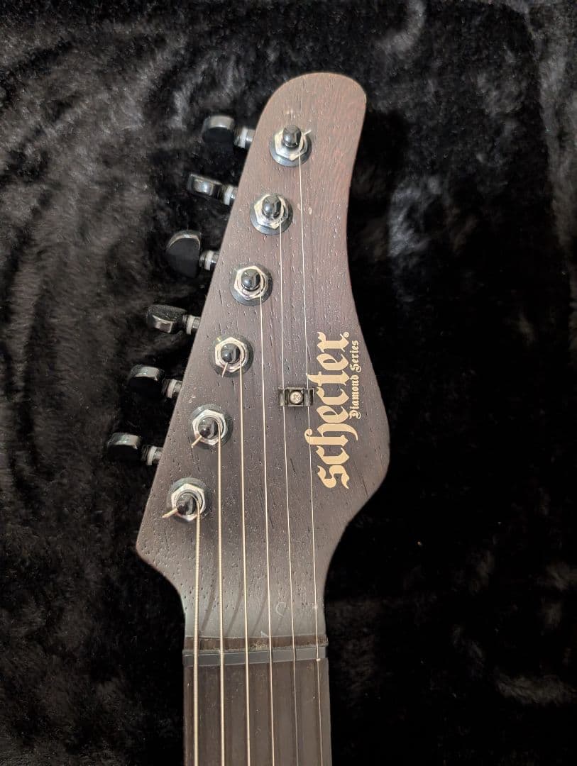 (最終値下げ)Schecter SVSS エレキギター•ハードケース付
