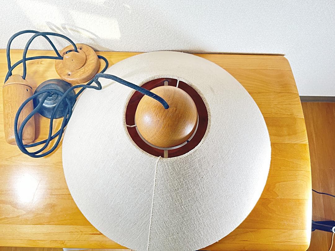 ドムス 昇降式 ランプ Domus ペンダント ライト シャンデリア チーク材