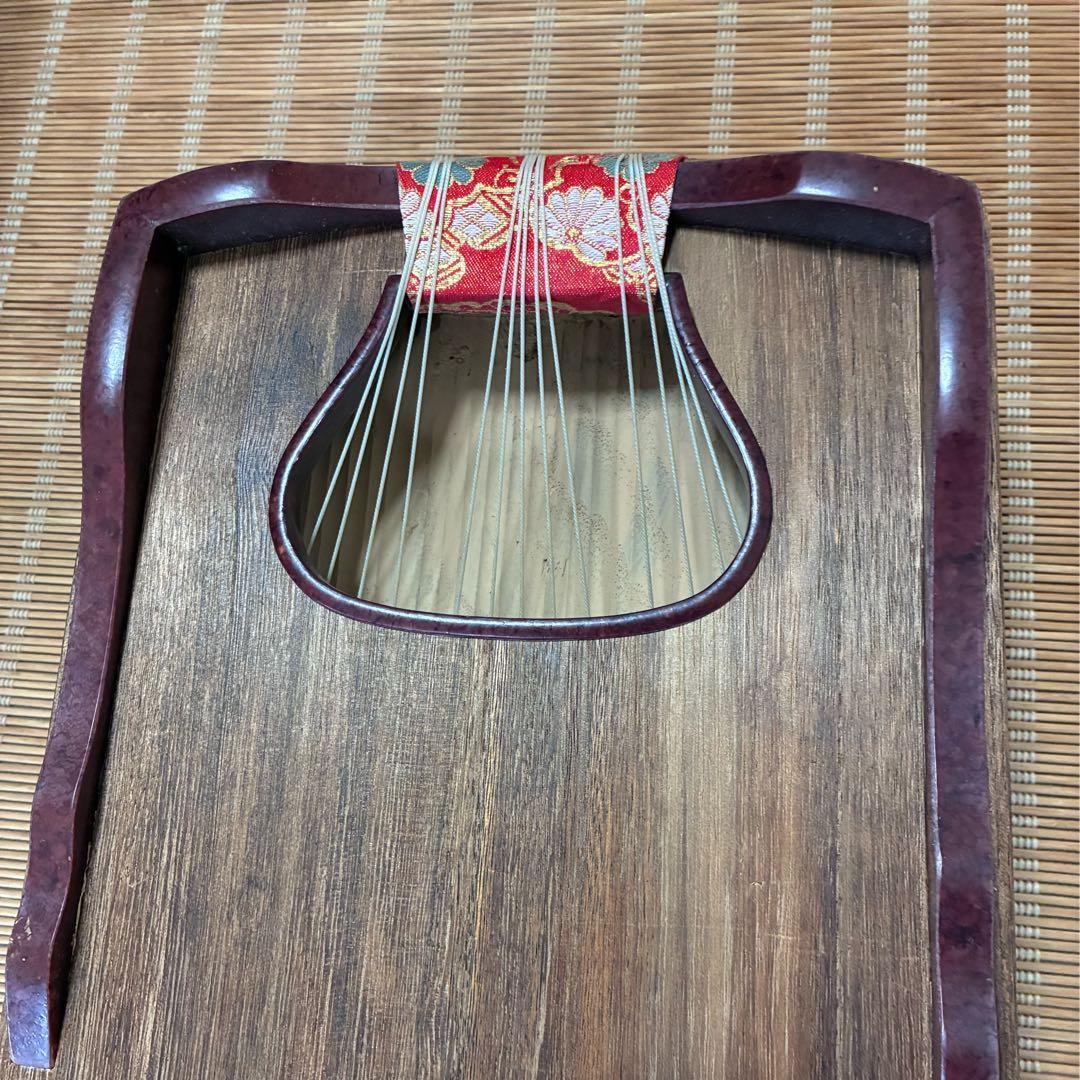 美品】お琴和楽器 琴 箏 弦楽器13弦木製 民族楽器長さ