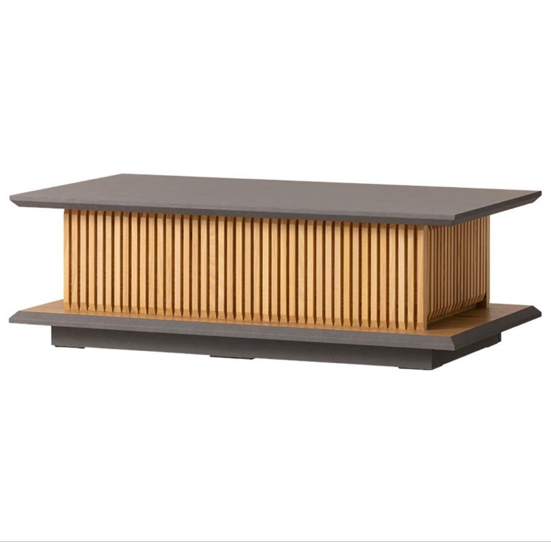 無垢材　和モダン　ローテーブル　収納あり　目立った傷や汚れなし　送料込み