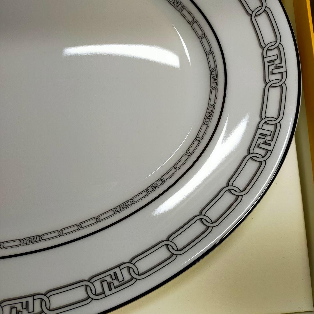 FENDI フェンディ オーロック 特大プラター 楕円皿！