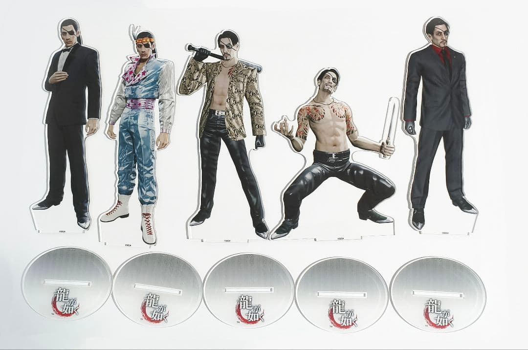 楽天コレクション 龍が如く 真島吾朗 コレクション　特大アクリルスタンド 全種