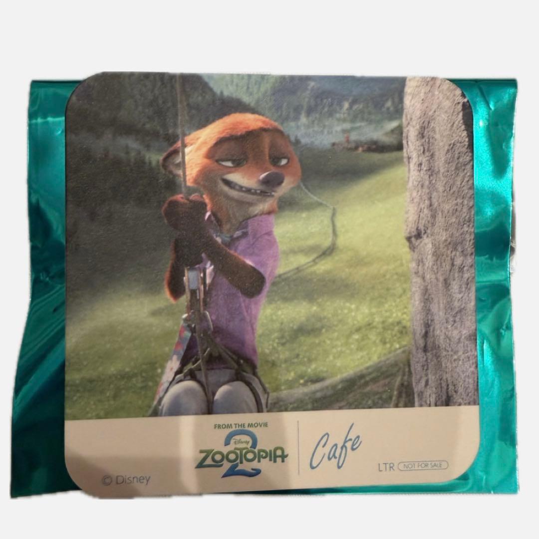 ズートピア2 カフェ 特典 コースター ニック - メルカリ