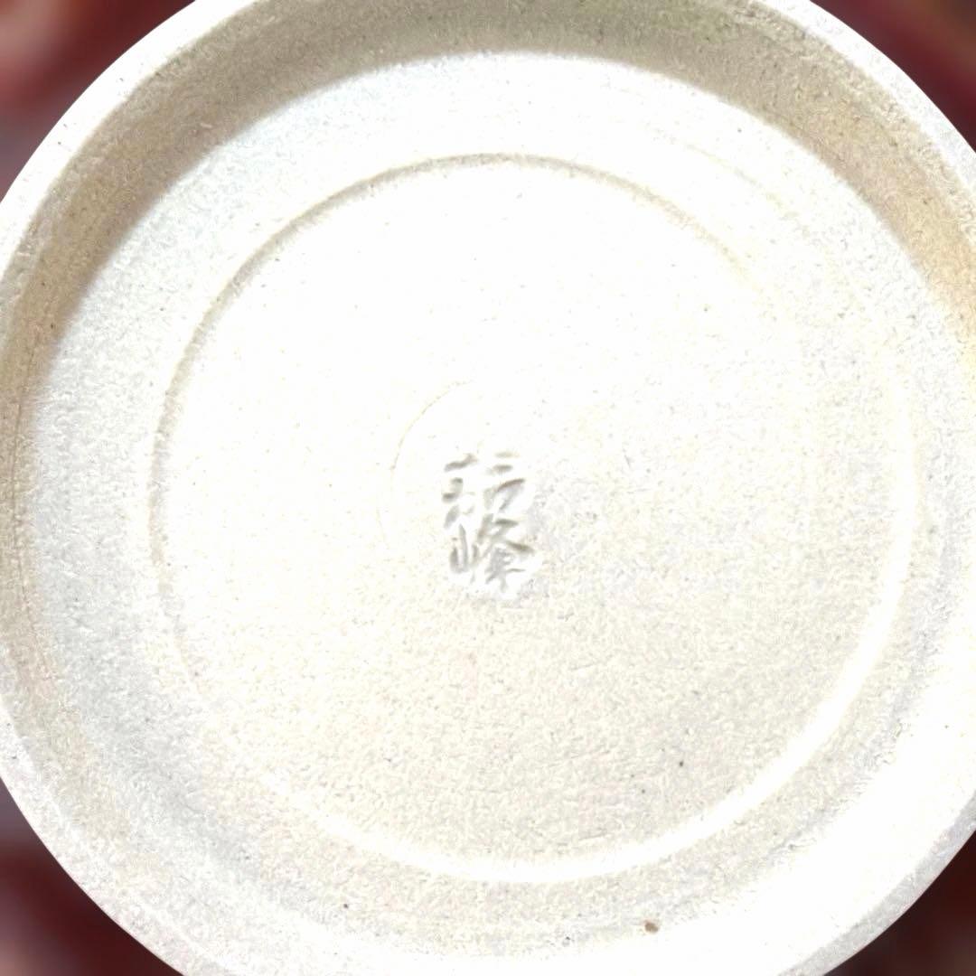 たち吉赤絵　角長皿　貝型金彩　清秀　萬珠 全18客 No.5-12