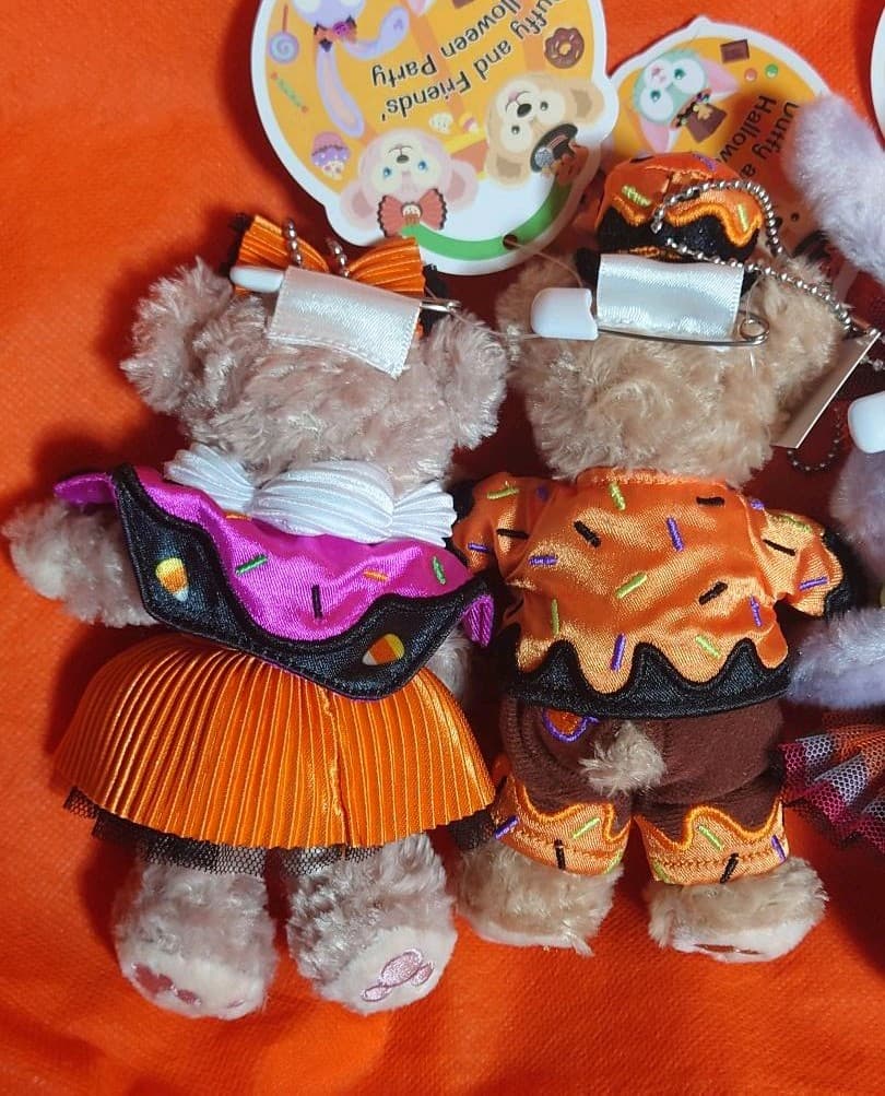 ダッフィー ＆フレンズ ハロウィン ぬいぐるみバッジ ステラルー 顔