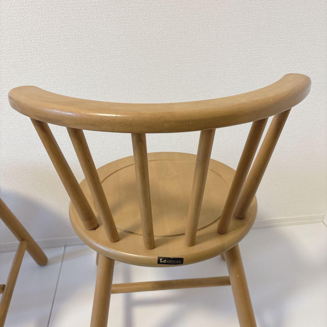 小泉産業 ウィンザーチェア ダイニングチェア アンティーク コイズミ レトロ