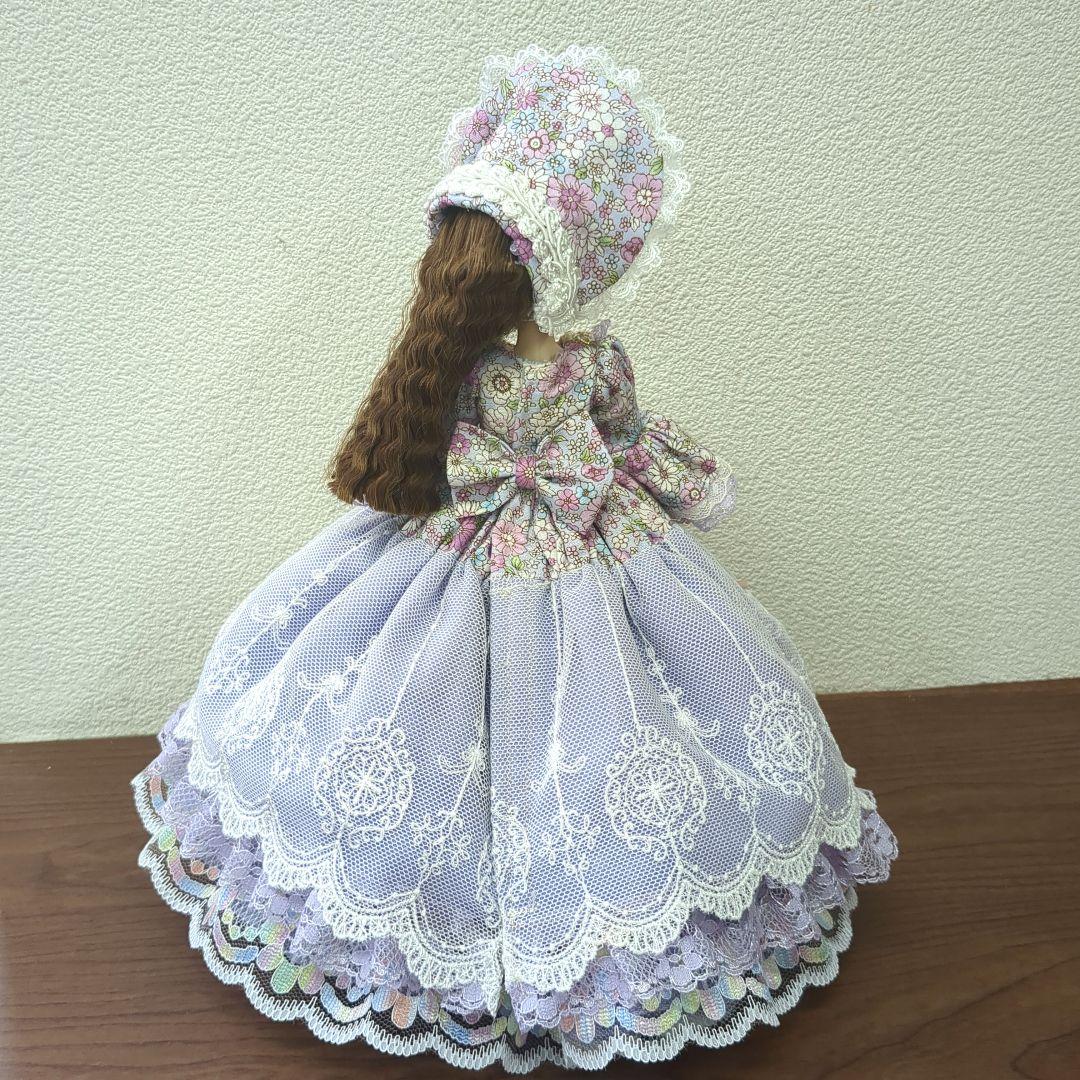 S*h様 リカちゃんハンドメイド服　ピンクと紫のドレス