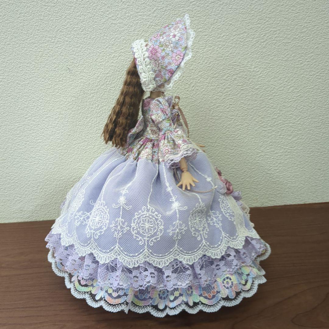 S*h様 リカちゃんハンドメイド服　ピンクと紫のドレス