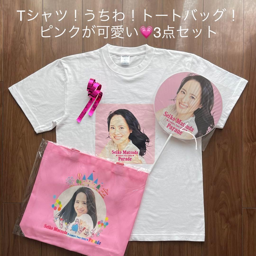 松田聖子♡Tシャツ &グッズ-3点セット - メルカリ