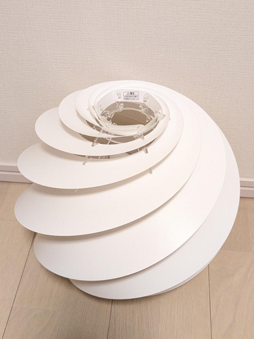 レ・クリント スワール ペンダント 3S ホワイト LE KLINT SWIRL