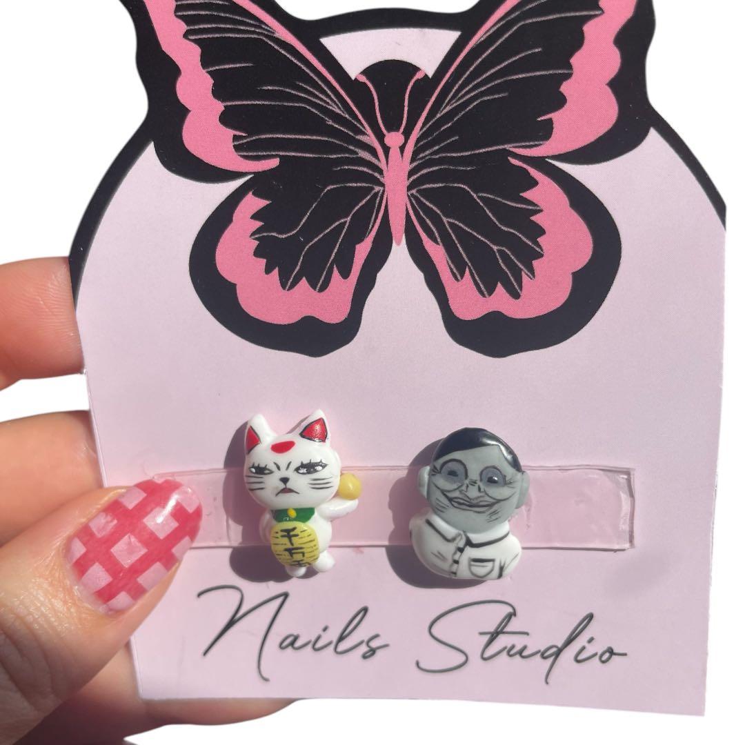 ネイルパーツ3dパーツオーダー