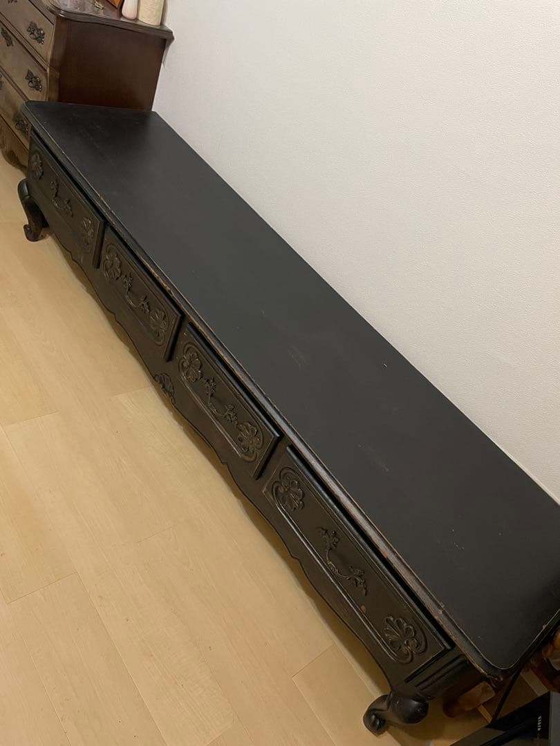 フランスアンティーク家具　テレビボード ローボード　フランスアンティーク