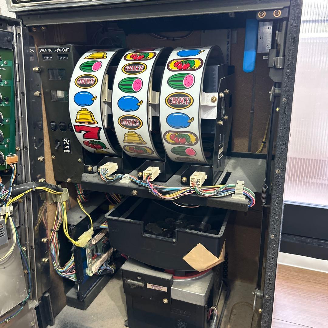 P*P様 エレクトロコイン スロットマシン チェリーバー パチスロ 実機