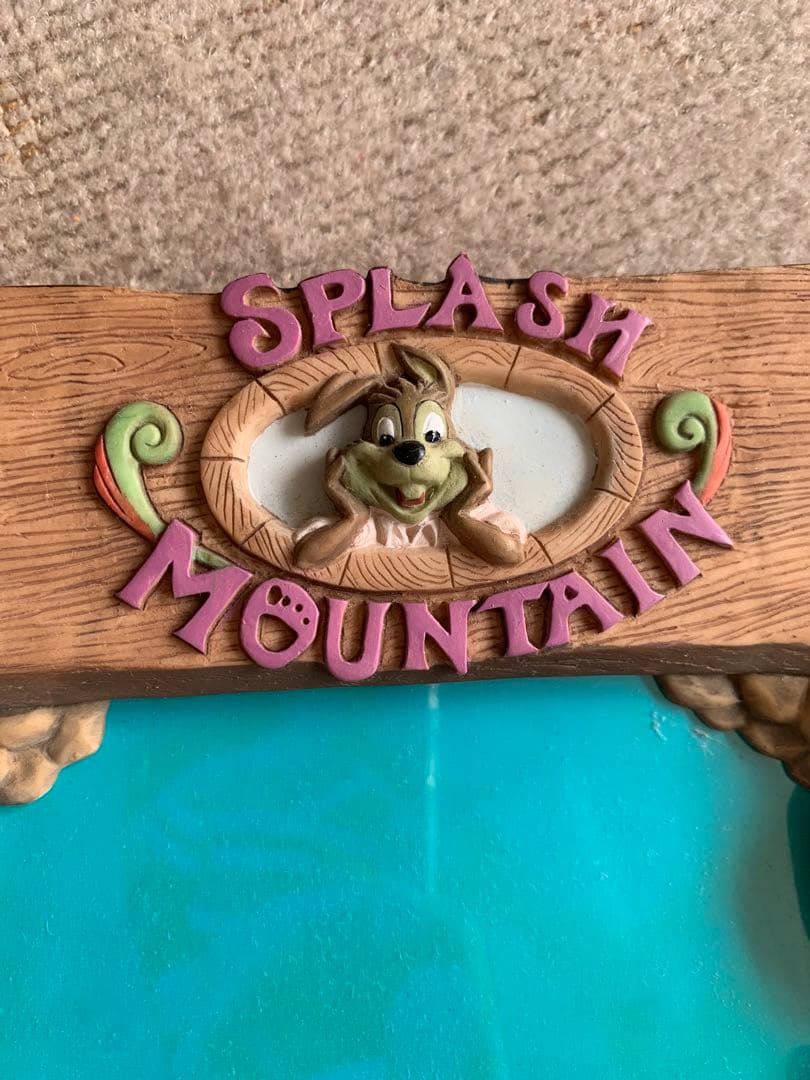 ディズニー　スプラッシュマウンテン フォトフレーム　写真立て