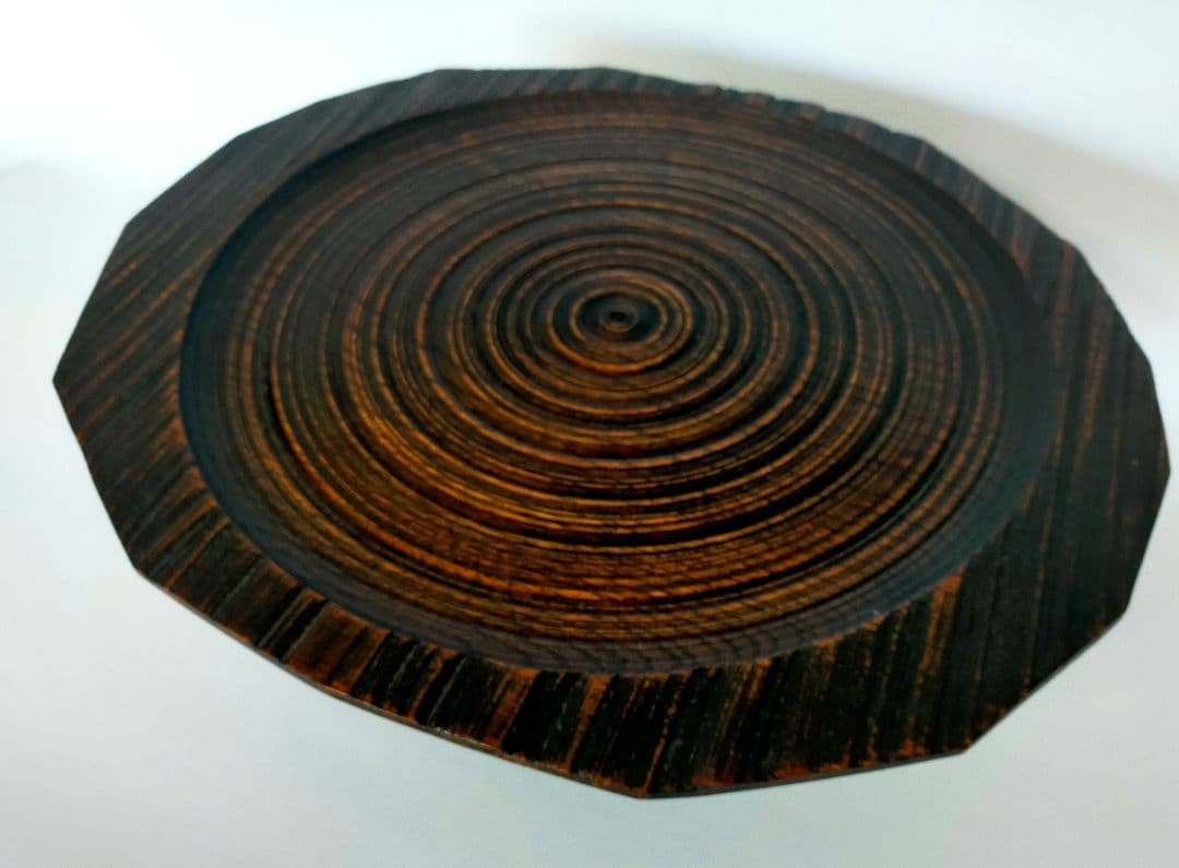 山中塗　花台　一人膳　天目台　伝統工芸師作品