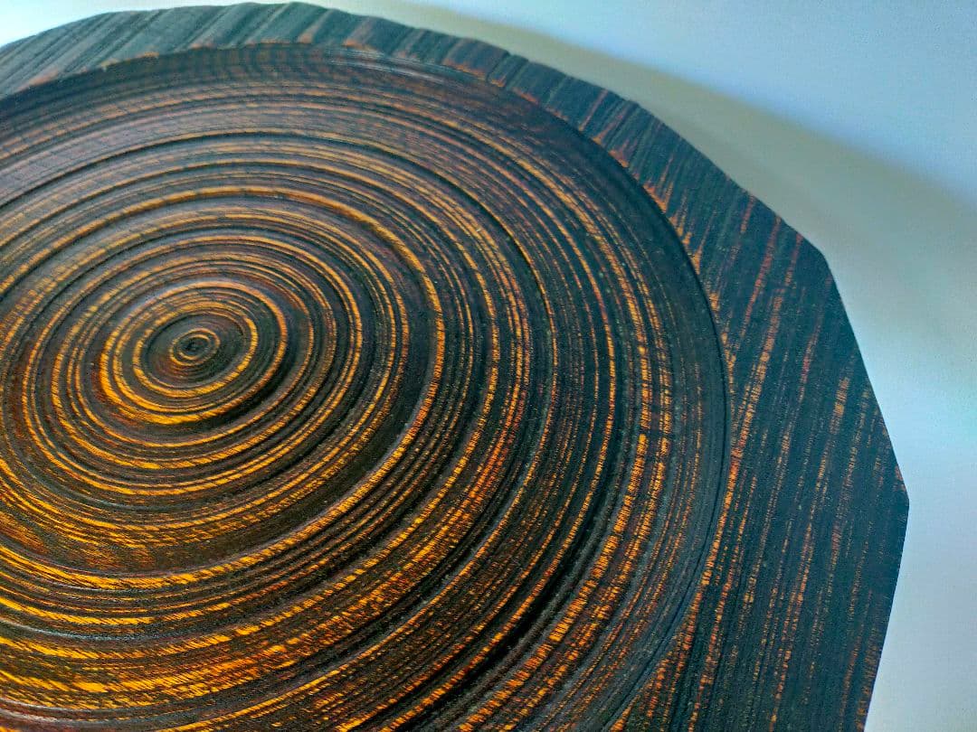 山中塗　花台　一人膳　天目台　伝統工芸師作品