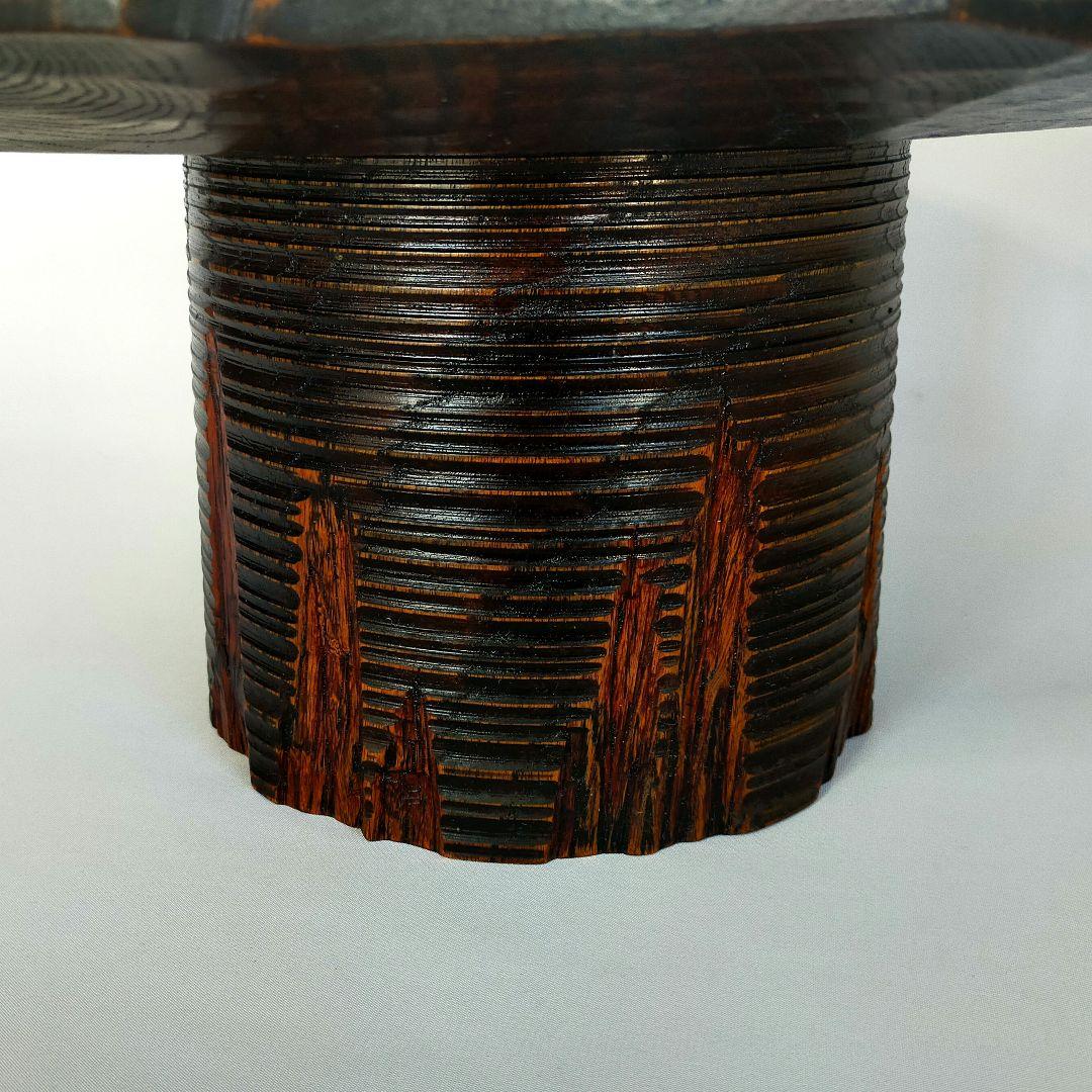 山中塗　花台　一人膳　天目台　伝統工芸師作品