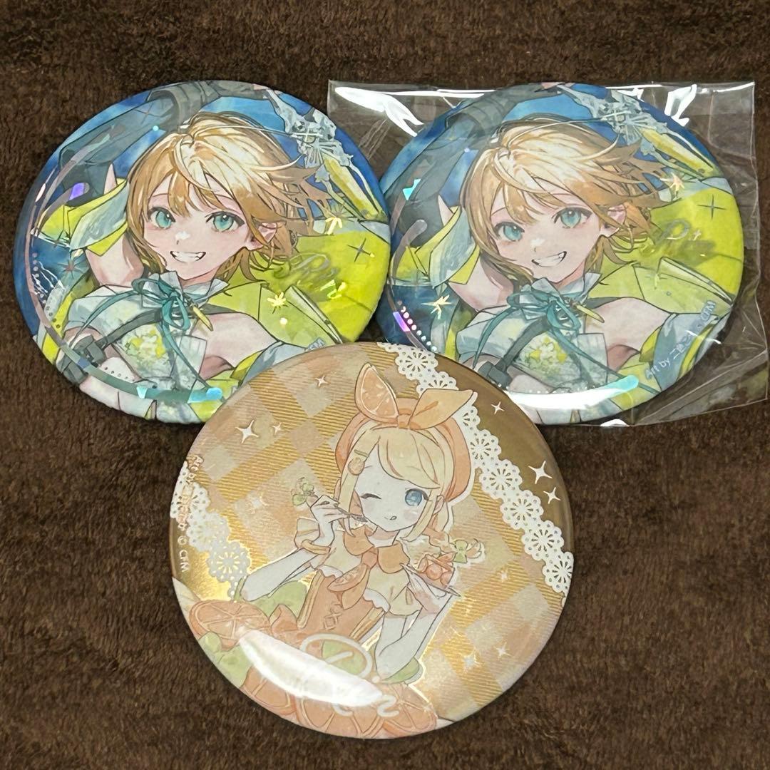 39culture 鏡音リン 缶バッジ - メルカリ