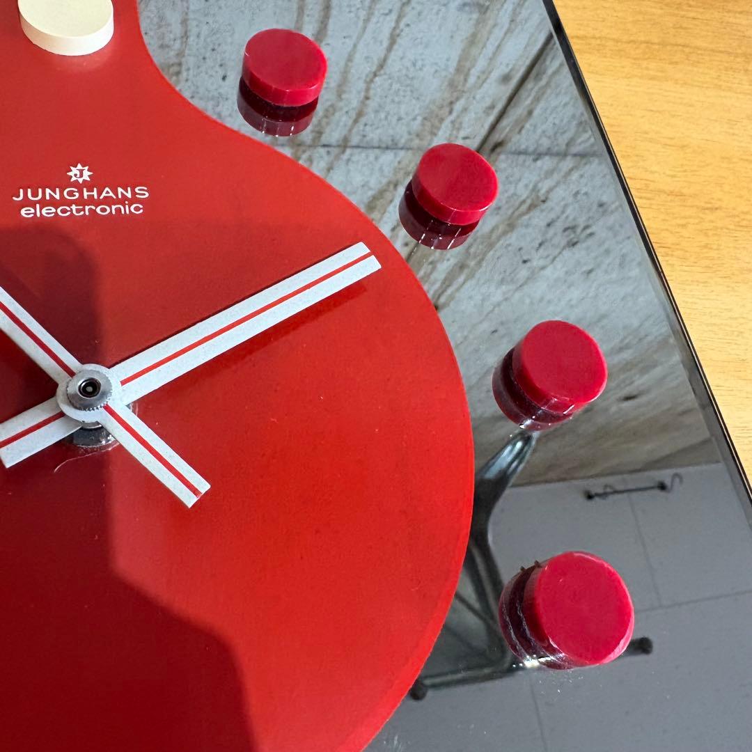 JUNGHANS 70' ヴィンテージ　ミラーフェイスクロック　壁掛時計