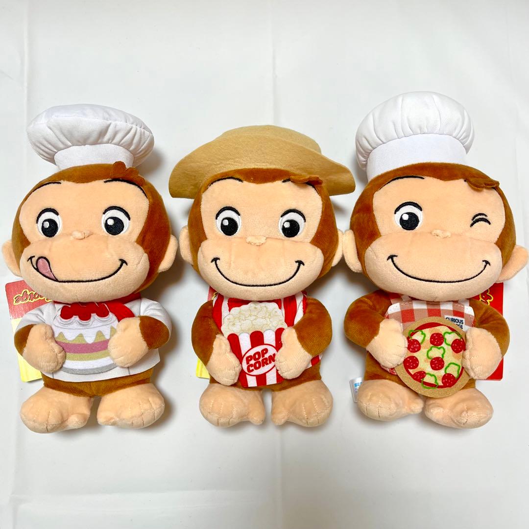 おさるのジョージ ぬいぐるみ (3点セット) [新品タグ付き] - メルカリ
