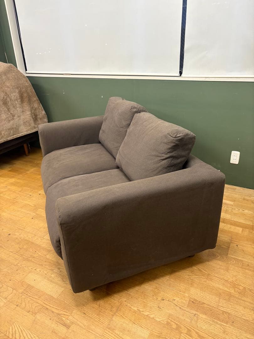 M110 MUJI オットマン付き2Pソファ 幅1600mm