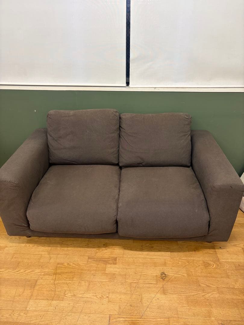 M110 MUJI オットマン付き2Pソファ 幅1600mm