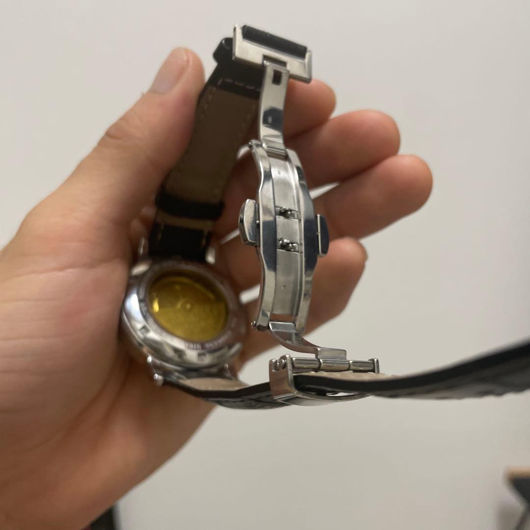 TECHNOS スケルトン 自動巻き 腕時計