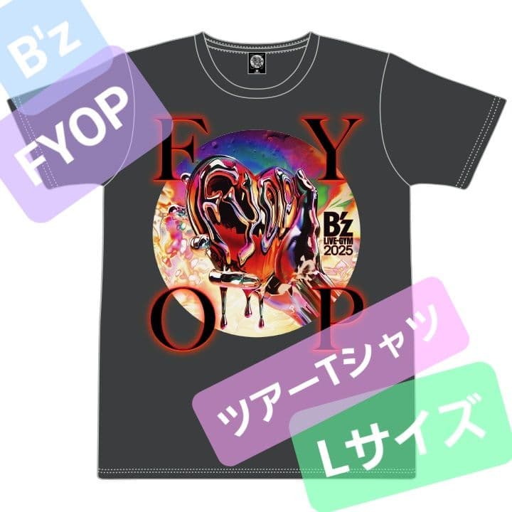 新品】B'z LIVE-GYM 2025 FYOP ツアーTシャツ Lサイズ - メルカリ