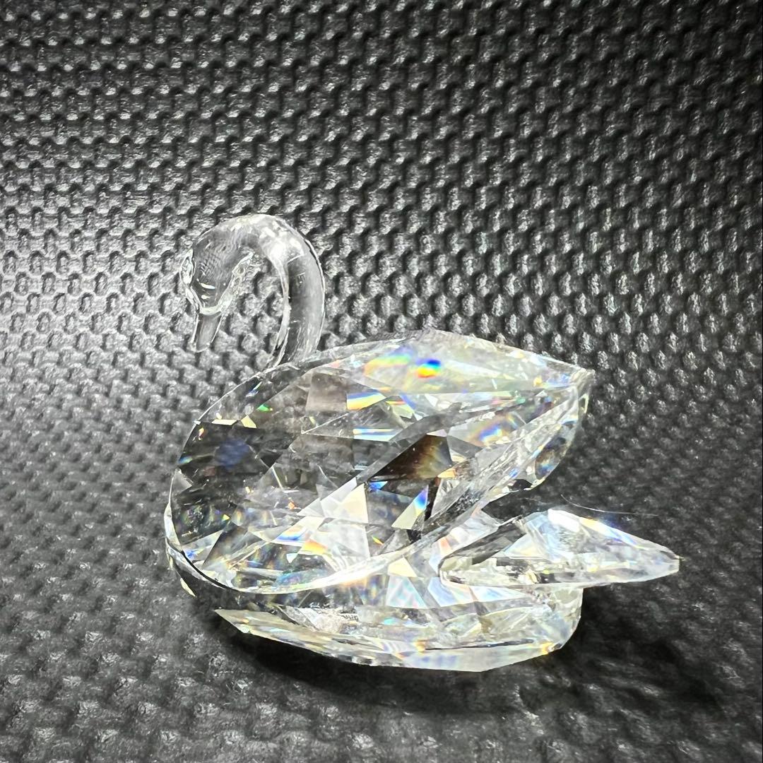 SWAROVSKI/スワロフスキー☆ファセットカット☆クリスタル☆親子スワン