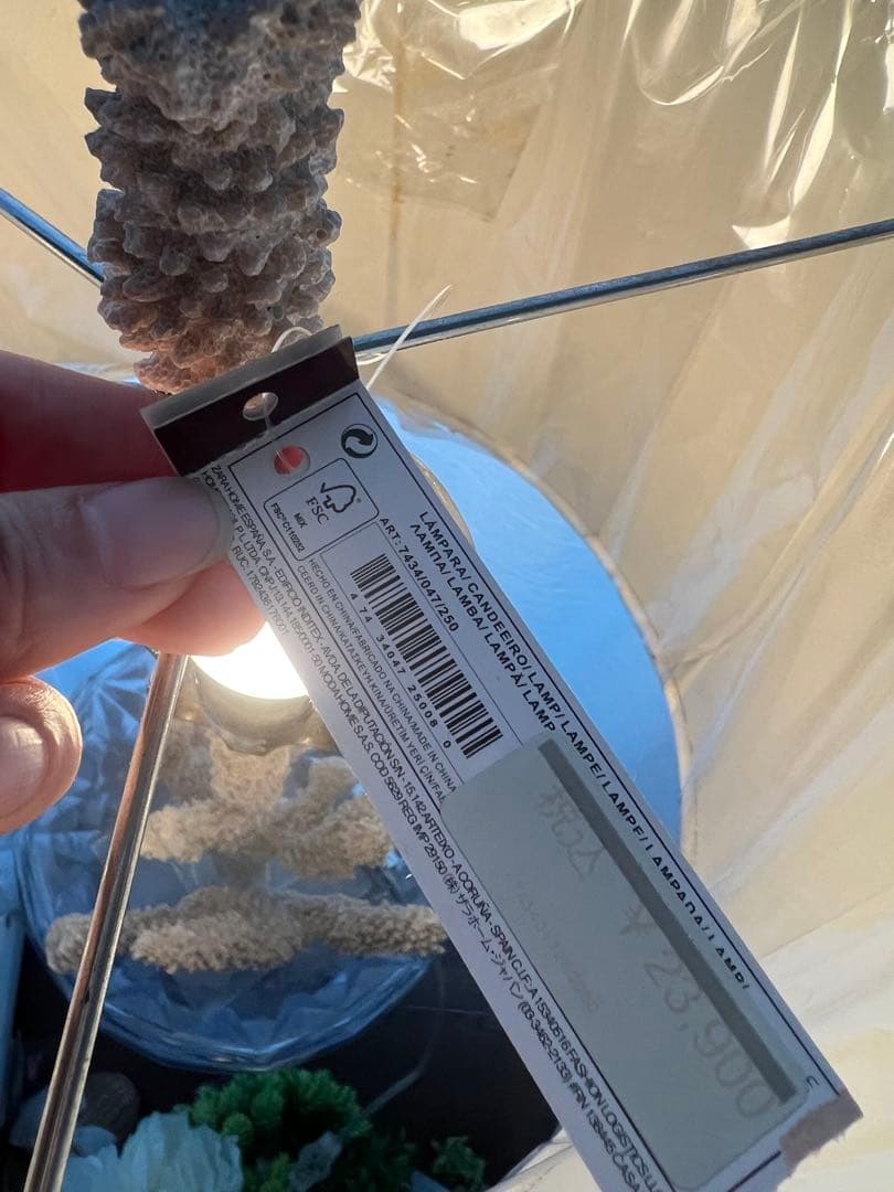 きらり様　インテリアランプ　ZARA 