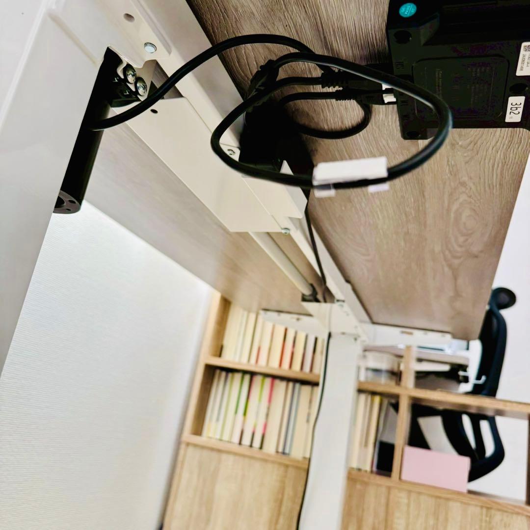 FLEXISPOT 電動式スタンディングデスク幅120×奥行60,メモリー